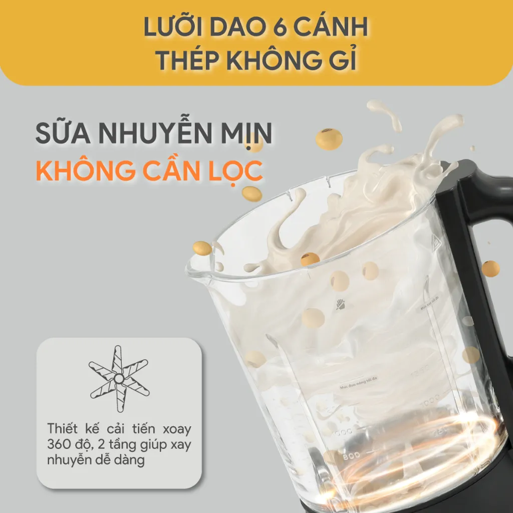 Ảnh Máy Làm Sữa Hạt Đa Năng BlueStone BLB-6037 1.75 Lít - 800W 4