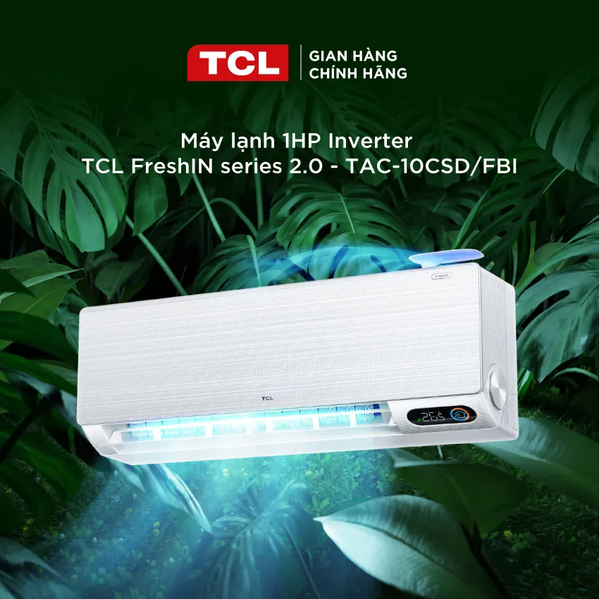 Ảnh Máy lạnh Inverter TCL FreshIN series 2.0 TAC-10CSD/FBI 1