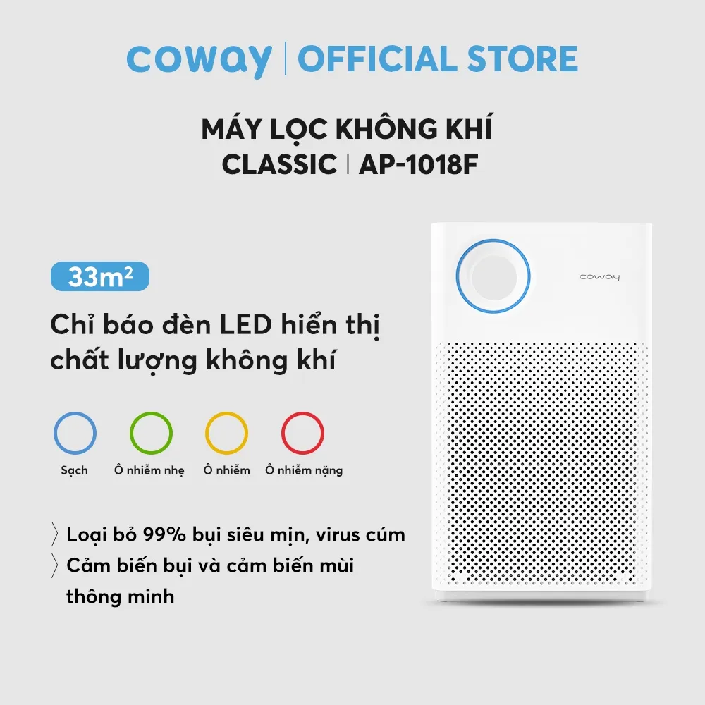 Ảnh Máy lọc không khí Coway Classic AP-1018F 2
