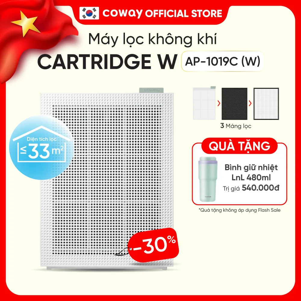 Ảnh Máy lọc không khí Coway Cartridge (W) AP-1019C (W) 1