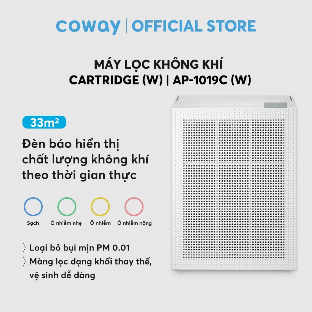 Ảnh Máy lọc không khí Coway Cartridge (W) AP-1019C (W) 2