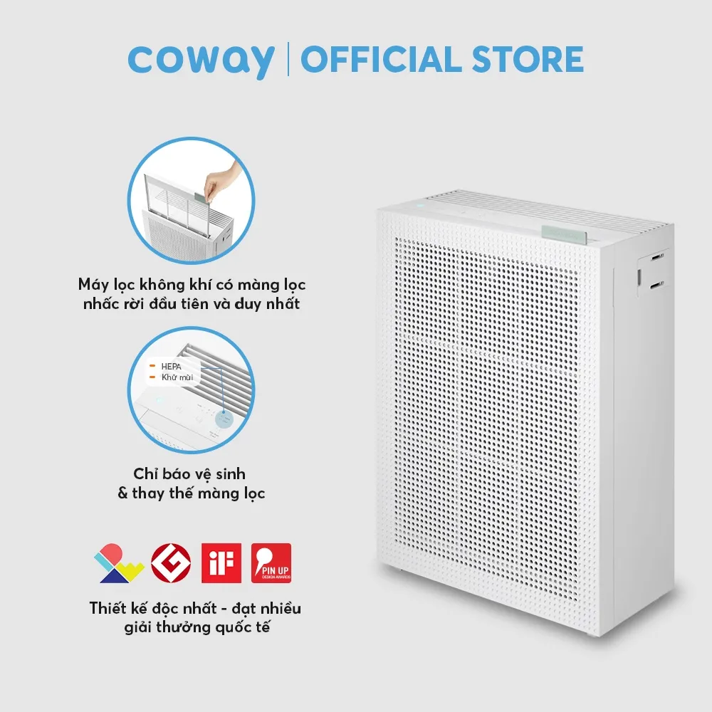 Ảnh Máy lọc không khí Coway Cartridge (W) AP-1019C (W) 3