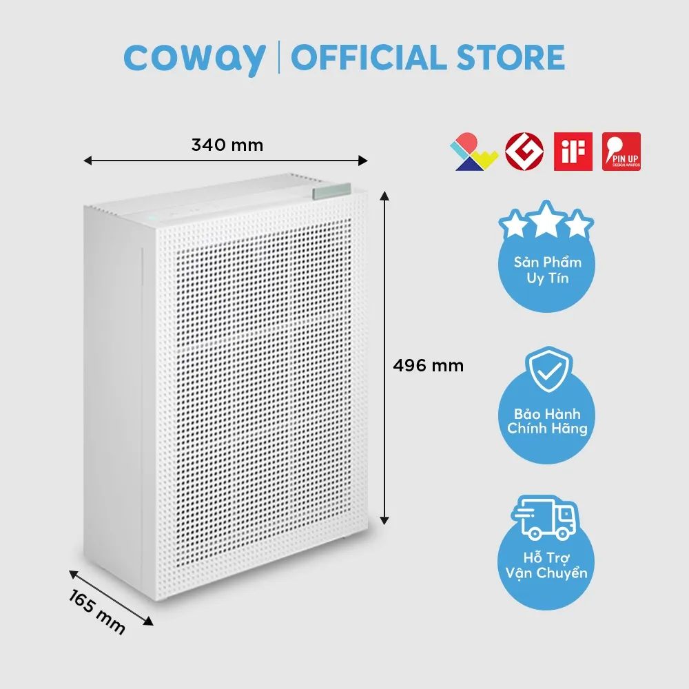 Ảnh Máy lọc không khí Coway Cartridge (W) AP-1019C (W) 4
