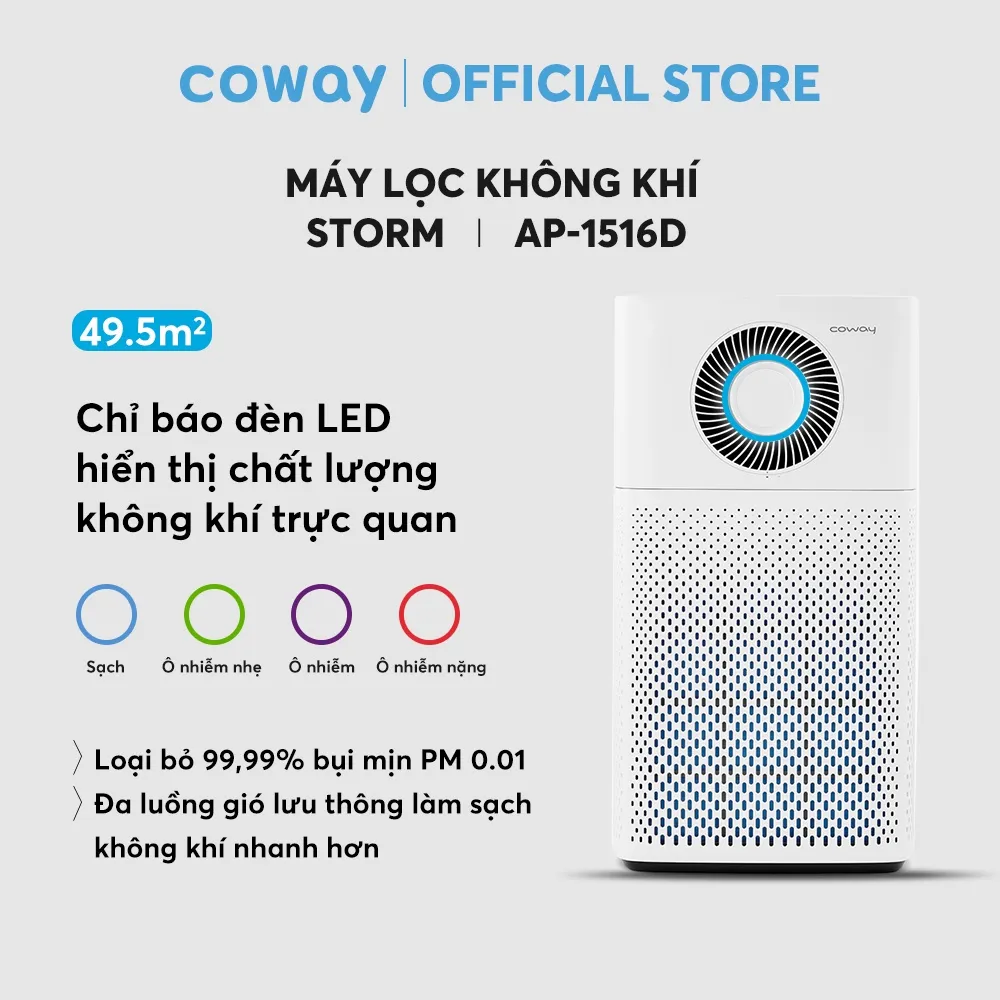 Ảnh Máy lọc không khí Coway Storm AP-1516D 2