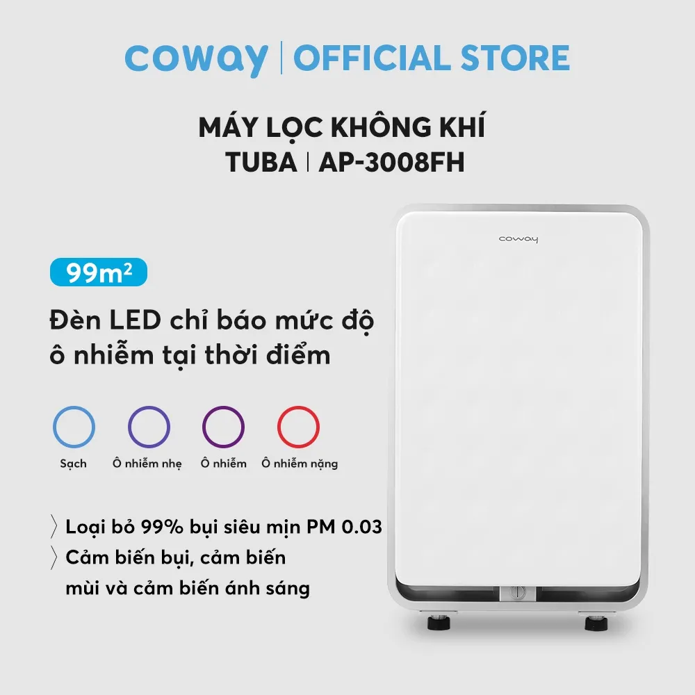 Ảnh Máy lọc không khí Coway Tuba AP-3008FH 2