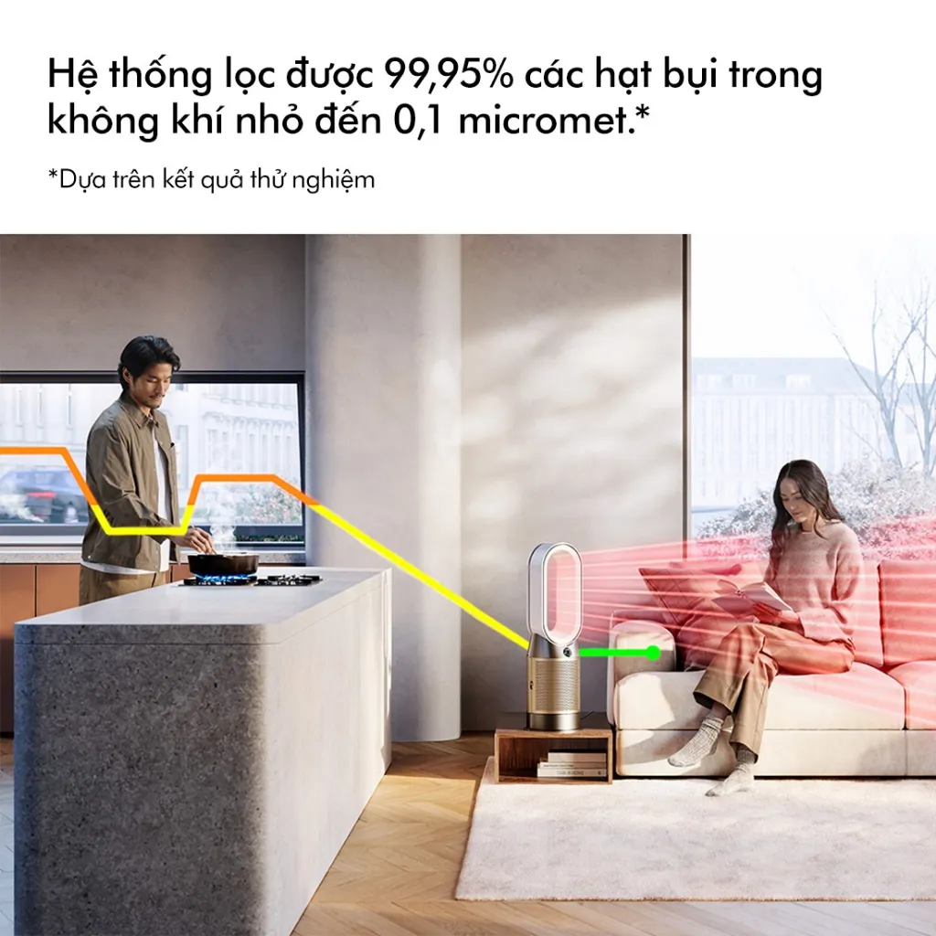 Ảnh Máy lọc không khí Dyson Purifier Hot+Cool HP02 / HP12 De-NOx 2