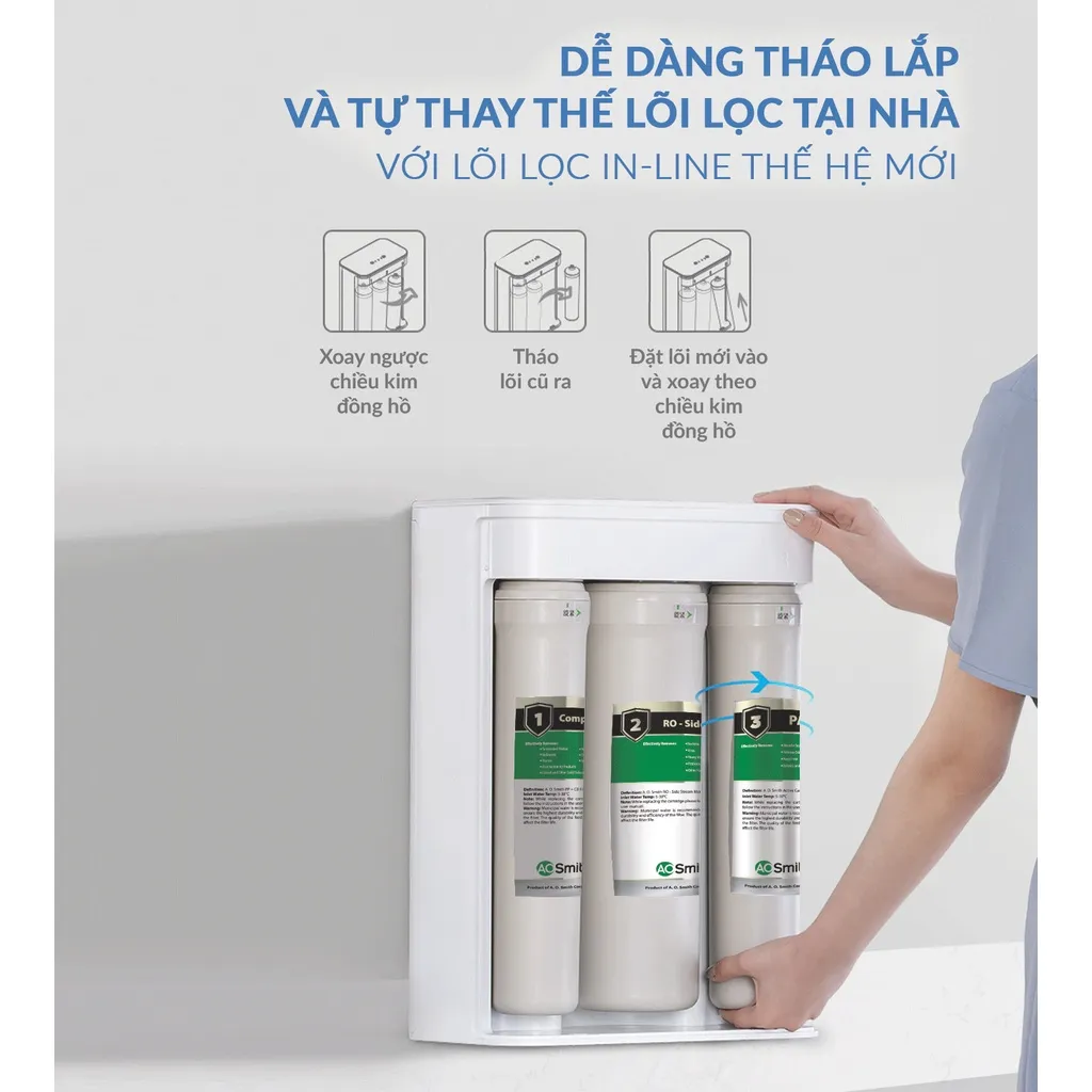 Ảnh Máy Lọc Nước Aosmith S600 - Hàng Chính Hãng Bảo Hành 12 Tháng 4