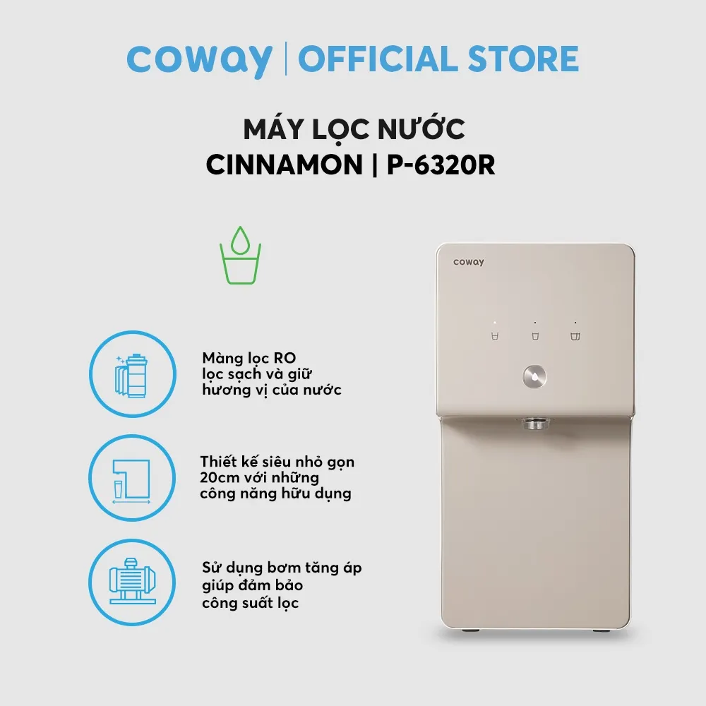 Ảnh Máy lọc nước Coway Cinnamon P-6320R 2