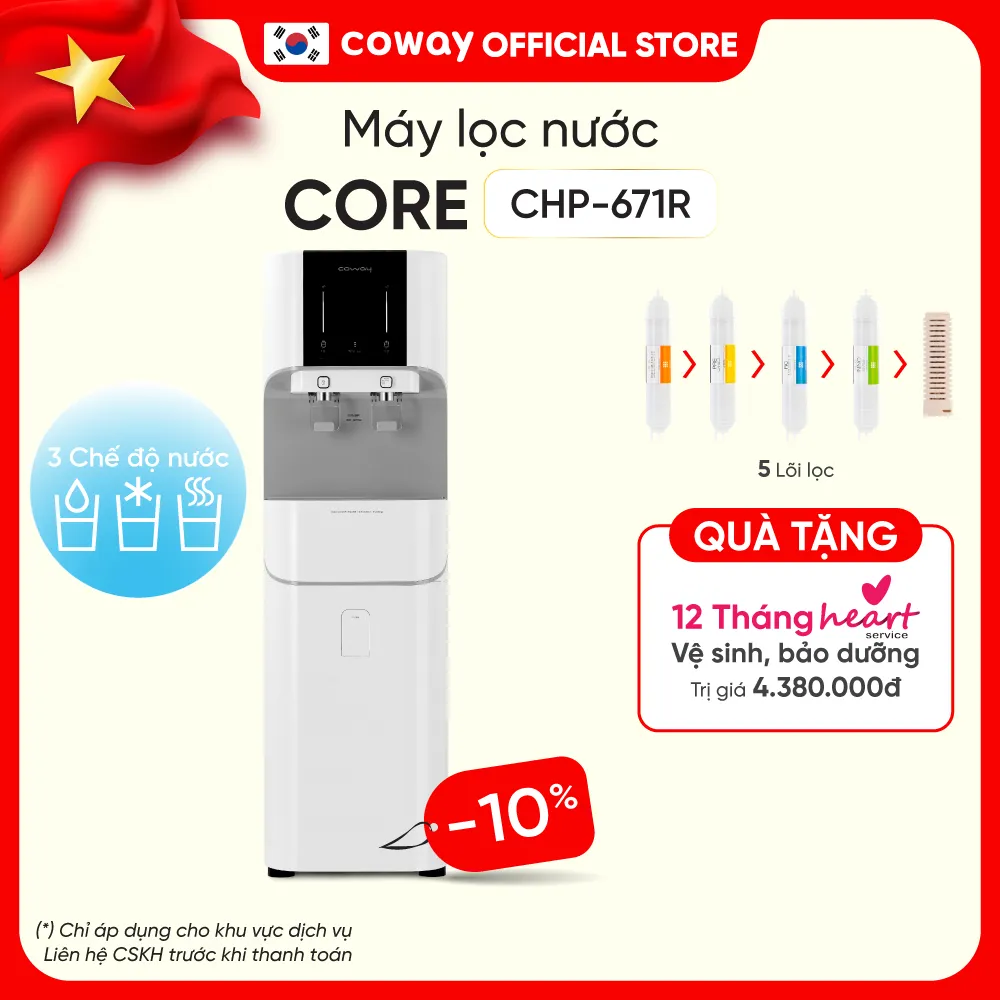 Ảnh Máy lọc nước Coway Core CHP-671R 1