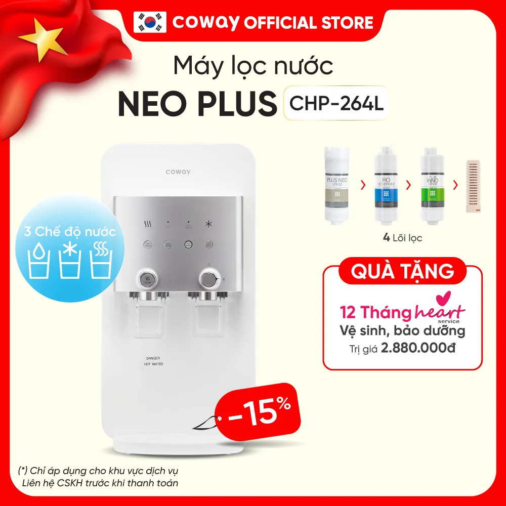Ảnh Máy lọc nước Coway Neo Plus CHP-264L 1