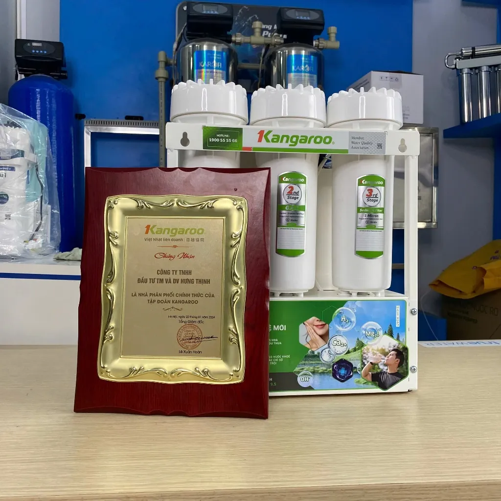 Ảnh Máy Lọc Nước Hydrogen KGHP12K 12 Lõi Lọc Mạnh Mẽ - Tặng Bút Thử Nước TDS 3