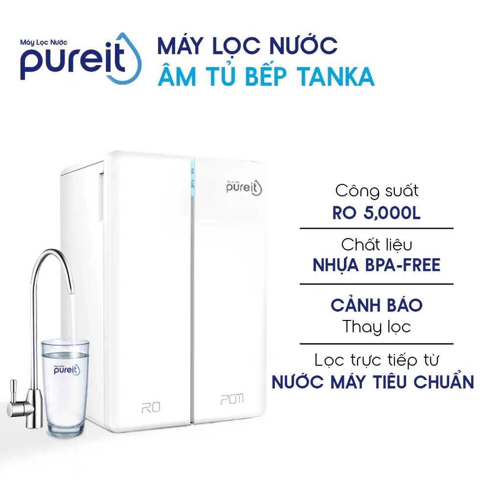 Ảnh Máy lọc nước Pureit Tanka Âm tủ bếp UR3140 [BH 12 THÁNG] 2