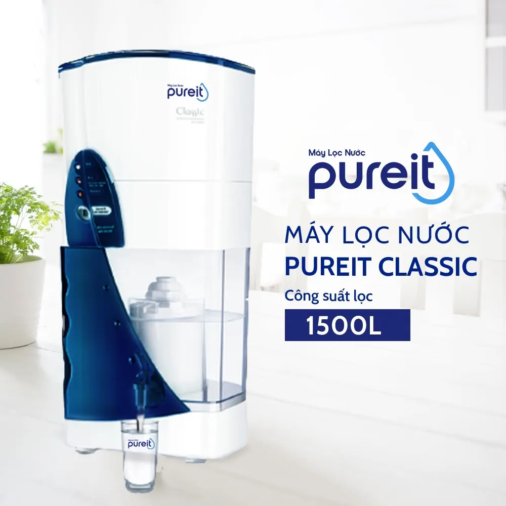 Ảnh Máy lọc nước uống gia đình Pureit Classic 9L [BH 6 THÁNG] 4