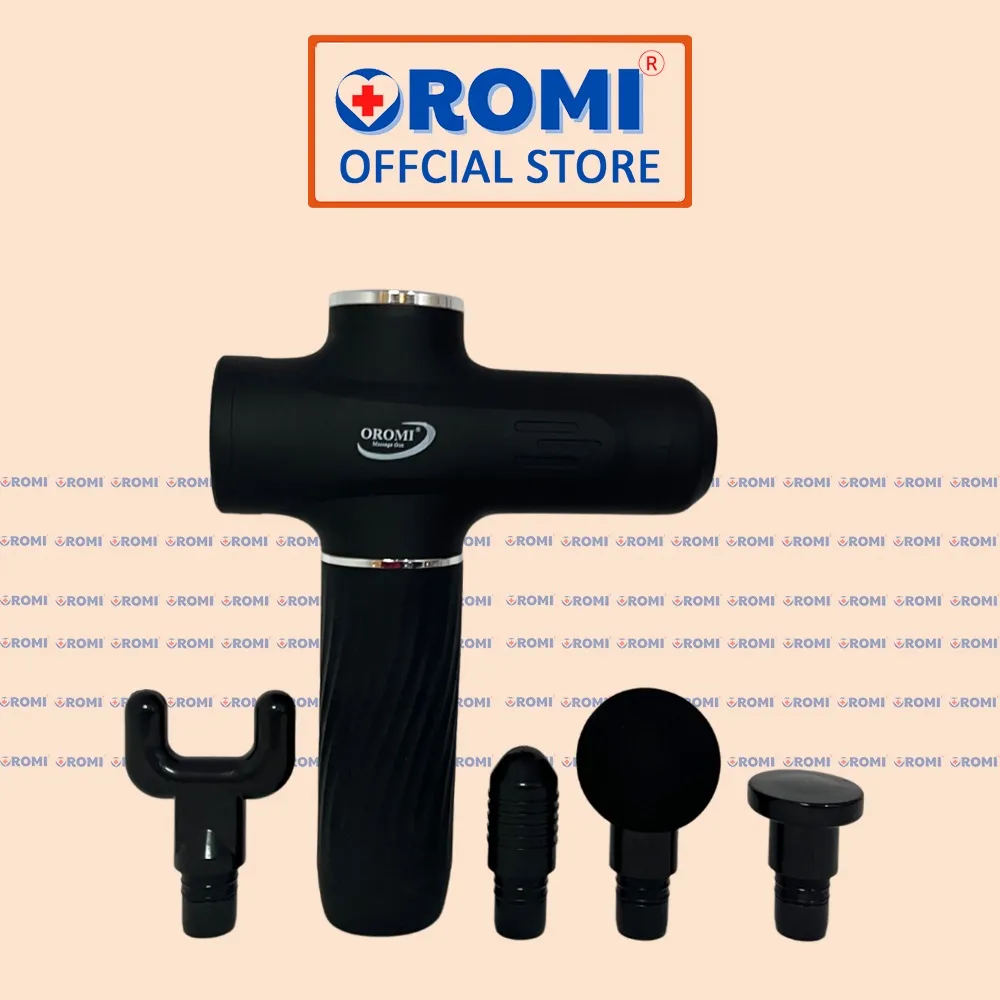 Ảnh Máy Massage Cầm Tay OROMI ORM-677 - Súng matxa giảm đau mỏi cơ bắp, lưng vai cổ - Mát xa toàn thân 4