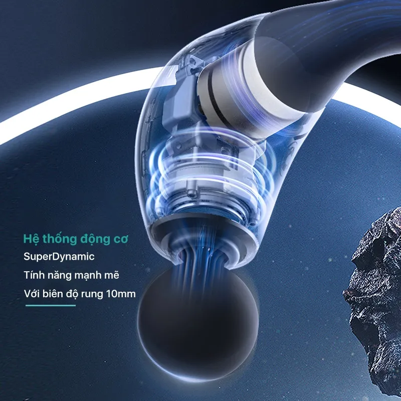 Ảnh Máy Massage Cầm Tay PHILIPS 7331-thiết kế vòng cung hình dạng số 7,tay cầm chống sốc 4