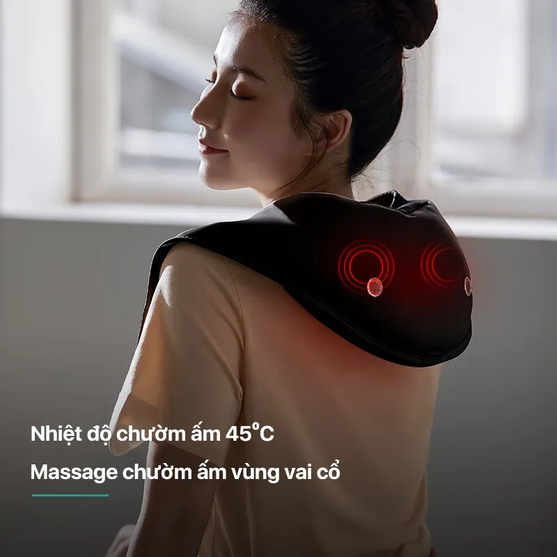 Ảnh Máy Massage Cổ Vai Gáy PHILIPS 3201N-massage thư giãn vùng vai cổ,hiệu quả giảm căng thẳng mệt mỏi 2
