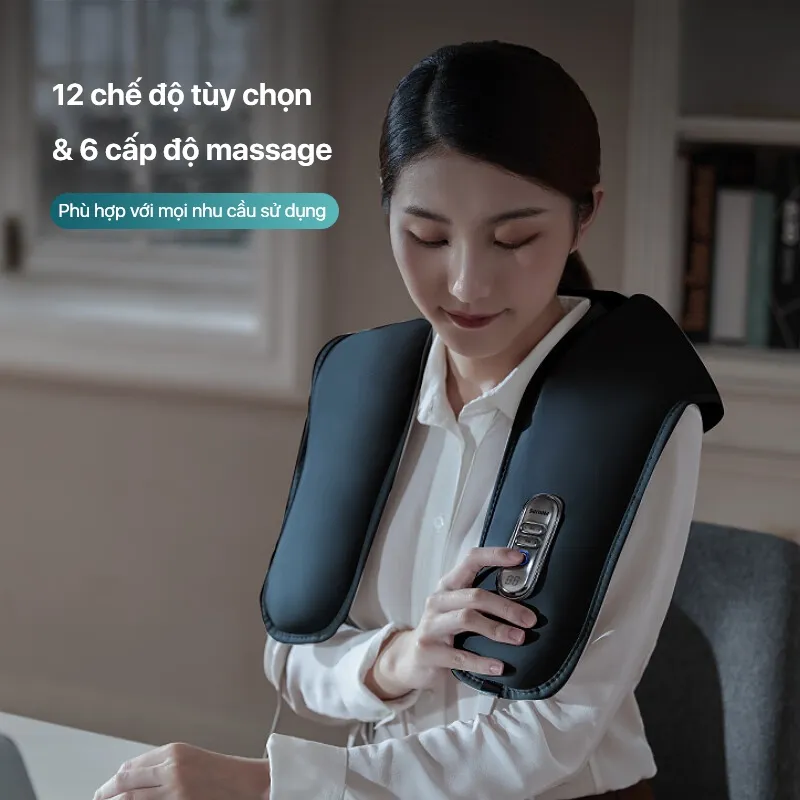 Ảnh Máy Massage Cổ Vai Gáy PHILIPS 3201N-massage thư giãn vùng vai cổ,hiệu quả giảm căng thẳng mệt mỏi 3