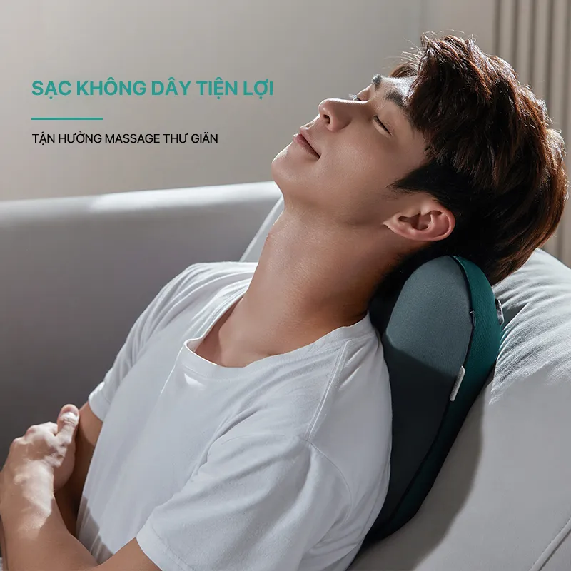 Ảnh Máy Massage Lưng PHILIPS 3111-thiết kế sạc không dây hoạt động liên tục,thiết kế chiều cao 290mm 3
