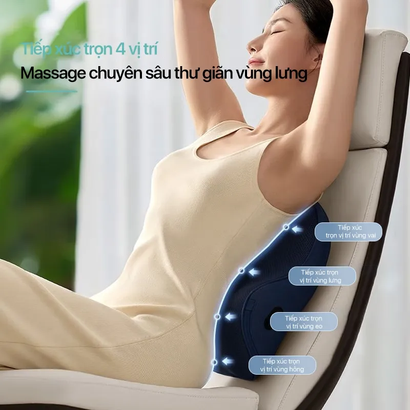 Ảnh Máy Massage Lưng PHILIPS 3102B-massage thoải mái thư giãn vùng lưng 1