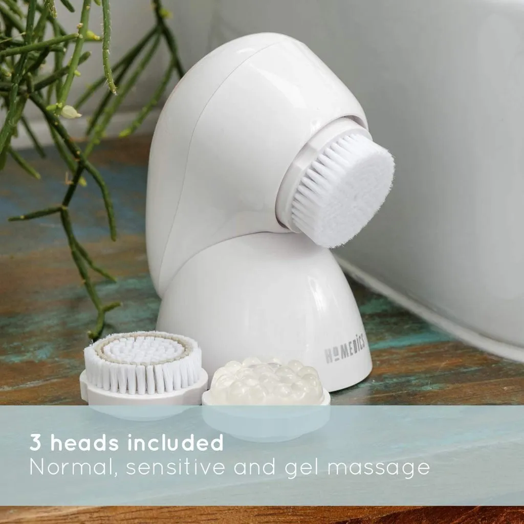 Ảnh Máy massage rửa mặt cao cấp công nghệ siêu âm 3D phân tích da và kết nối điện thoại HoMedics FAC-700 3