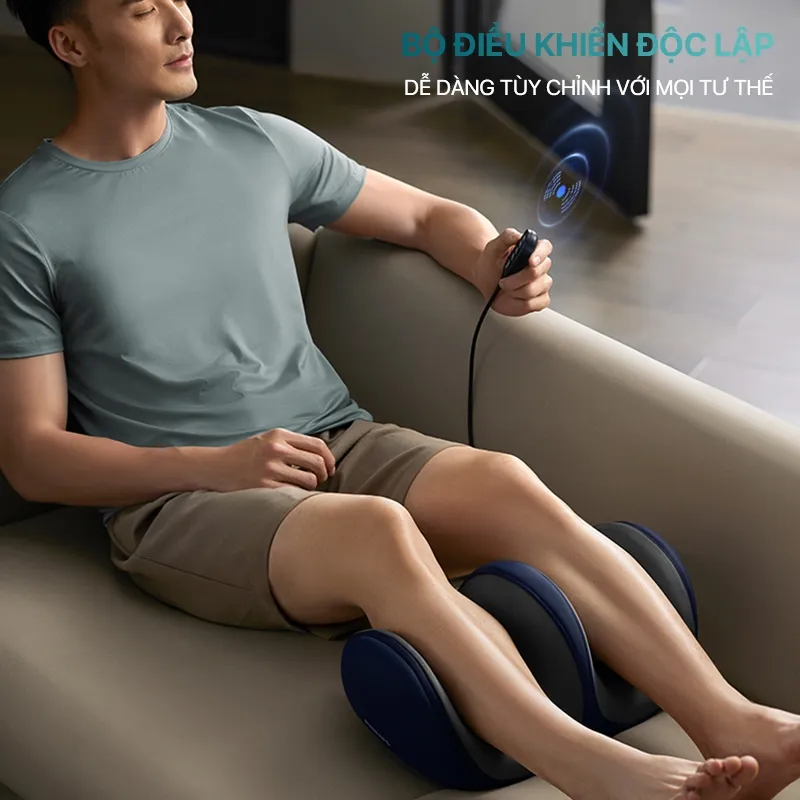 Ảnh Máy Massage Vùng Chân PHILIPS 6331-2 chế độ massage và chườm ấm hiệu quả massage đa vùng 3