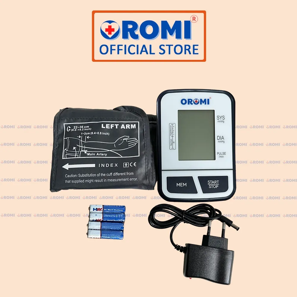 Ảnh Máy đo huyết áp điện tử bắp tay OROMI DBP-1231 - Có trợ lý ảo tiếng Việt - Hàng chính hãng 2