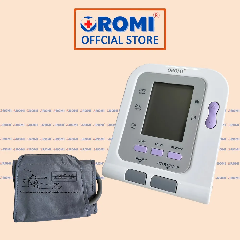 Ảnh Máy đo huyết áp điện tử bắp tay OROMI CONTEC08C (tích hợp SPO2) - Chính hãng cao cấp 4