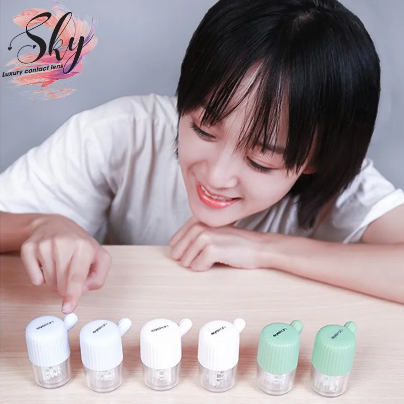 Ảnh Máy rửa lens rút dây Eyekan Sky Contact lens 2
