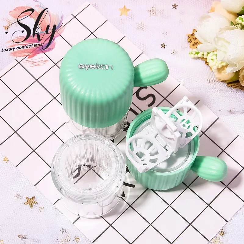 Ảnh Máy rửa lens rút dây Eyekan Sky Contact lens 4