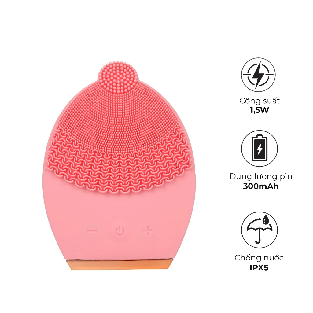 Ảnh Máy rửa mặt Magic B-40, công suất 1.5W, dung lượng pin 300mAh, chống nước IPX5, bảo hành 12 tháng 3