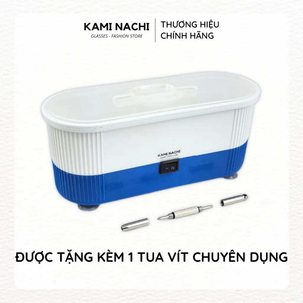 Ảnh Máy rửa vệ sinh chuyên dụng KAMI NACHI dành cho mắt kính, phụ kiện thời trang, trang sức 2