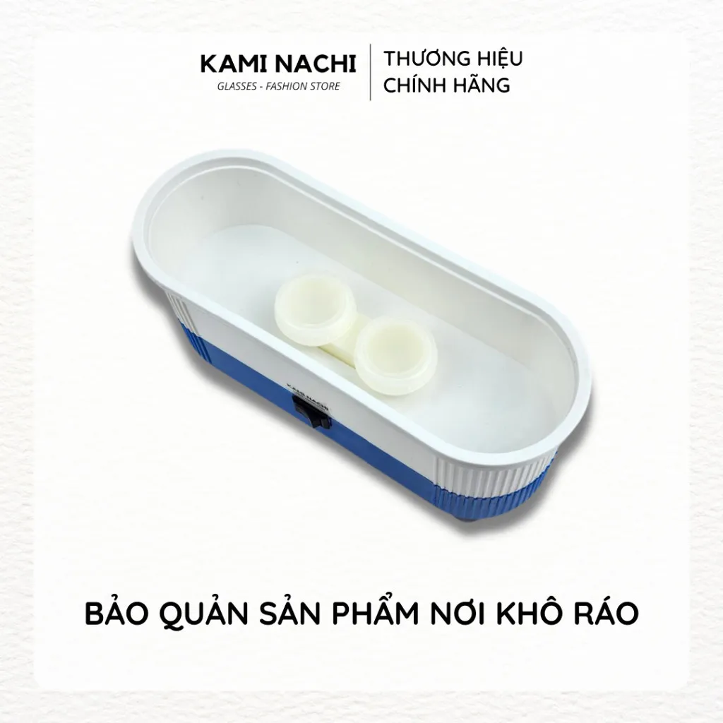 Ảnh Máy rửa vệ sinh chuyên dụng KAMI NACHI dành cho mắt kính, phụ kiện thời trang, trang sức 3