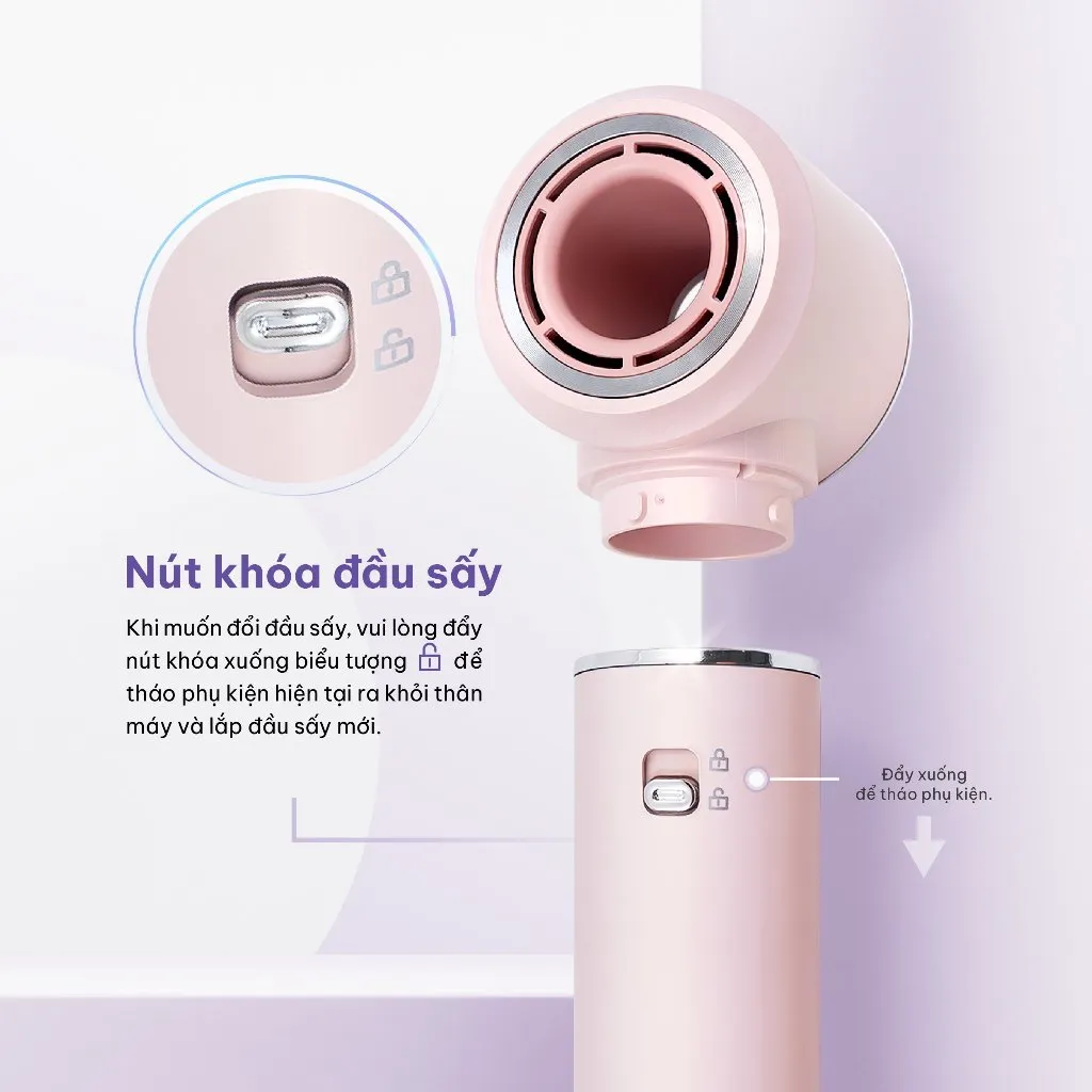 Ảnh Máy sấy tạo kiểu tóc 5in1 ion âm Masuto AirStyler 2 chiều nóng lạnh tạo kiểu bảo vệ tóc bảo hành 24 tháng 3