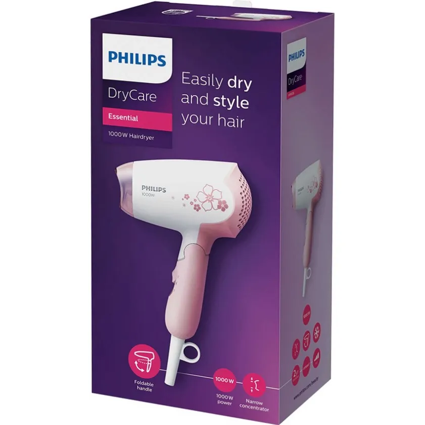Ảnh Máy Sấy Tóc Du Lịch Mini Philips HP8108/00 - Bảo Hành Chính Hãng 2 Năm 1