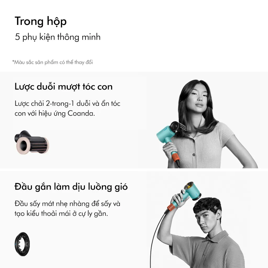Ảnh Máy sấy tóc Dyson Supersonic ™ HD16 Nural (Ceramic Pink) 4