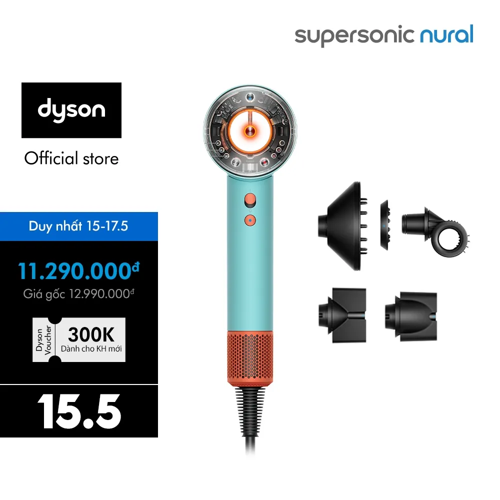 Ảnh Máy sấy tóc Dyson Supersonic ™ HD16 Nural (Ceramic Patina Topaz) 1