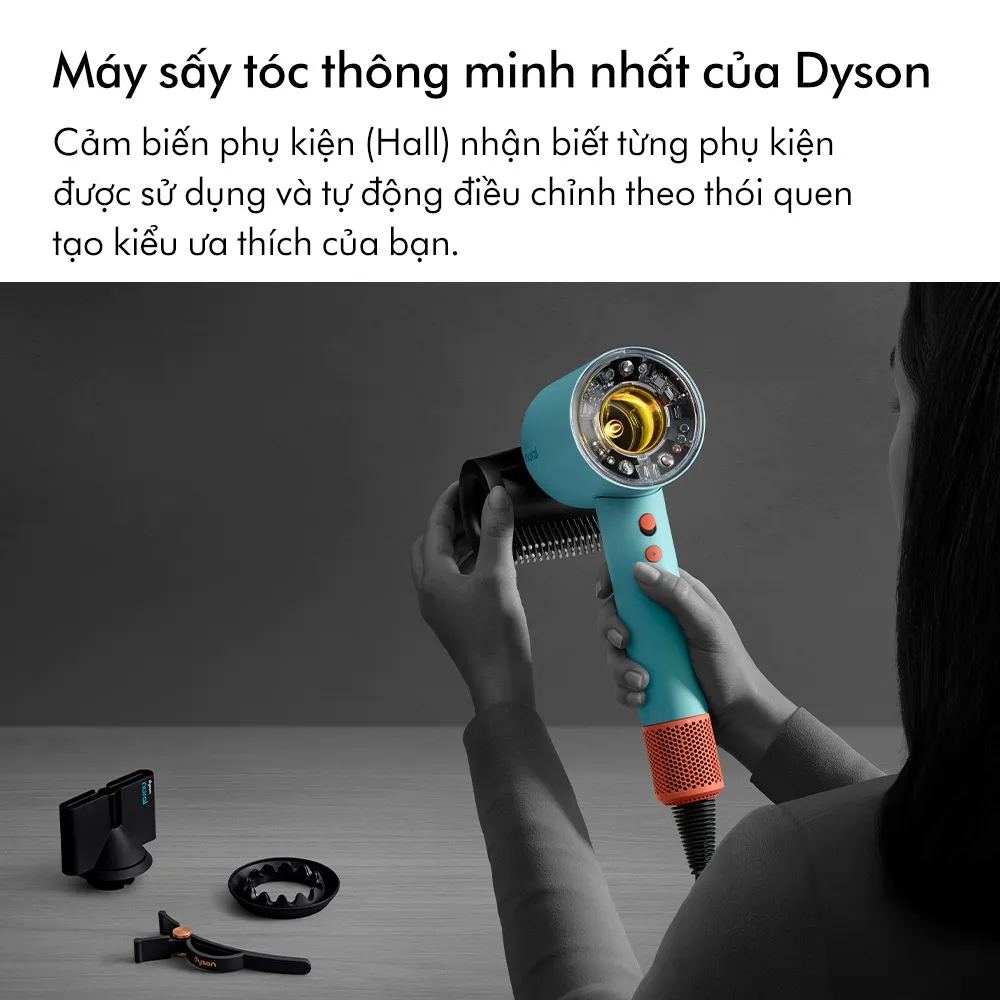 Ảnh Máy sấy tóc Dyson Supersonic ™ HD16 Nural (Ceramic Patina Topaz) 3