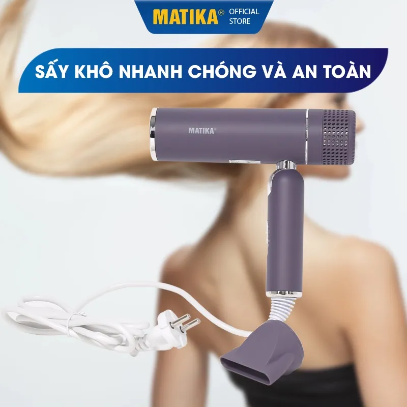 Ảnh Máy Sấy Tóc MATIKA Công Suất 1600W MTK-3316 4