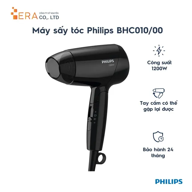 Ảnh Máy sấy tóc Philips BHC010 1200W - Hàng chính hãng 1