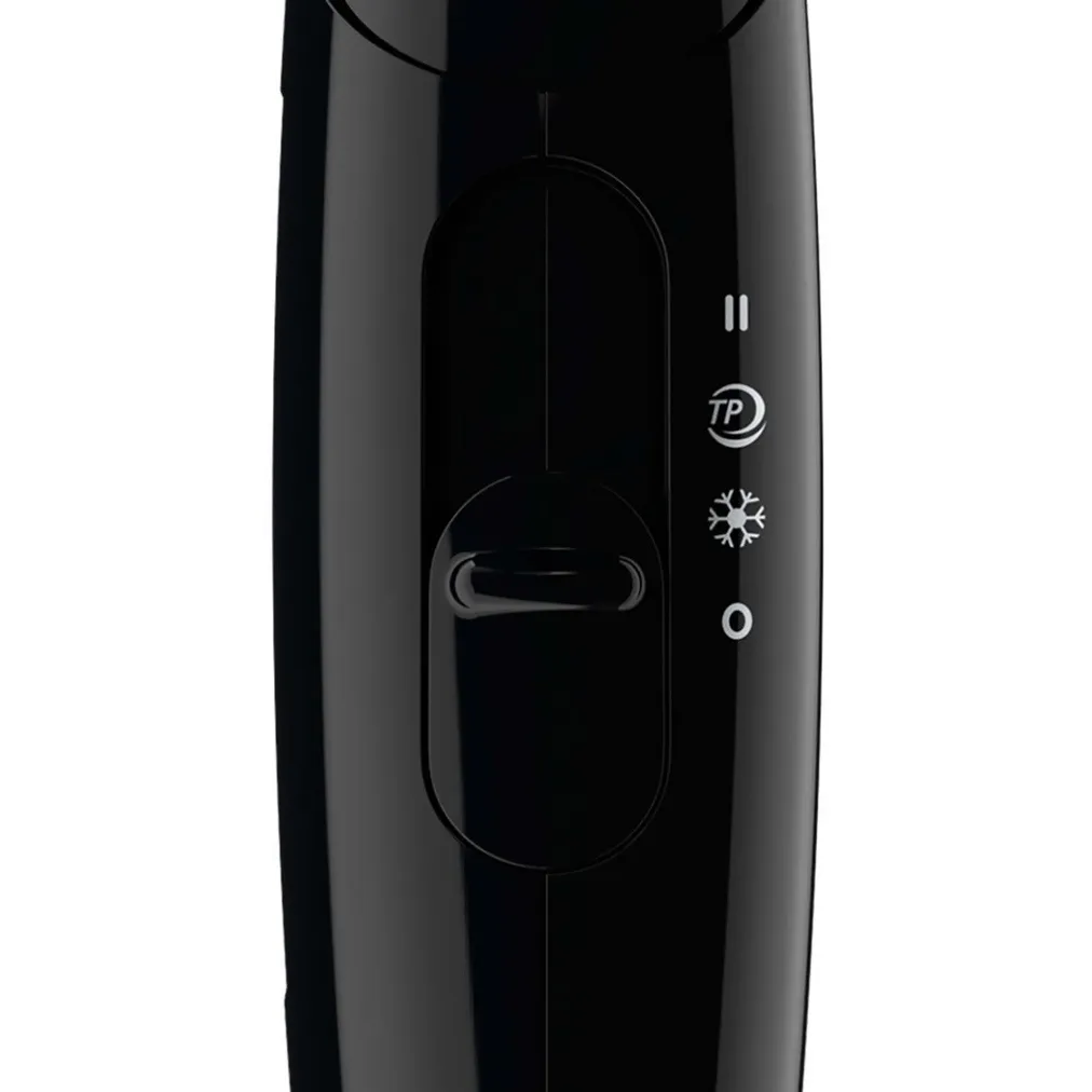 Ảnh Máy Sấy Tóc Philips BHC010/10 Đen - 1200W + 2 Tốc Độ Sấy + Sấy Mát - BH 2 Năm 2