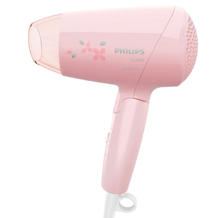 Ảnh Máy sấy tóc Philips BHC010/10 màu đen / BHC010/00 màu hồng, bảo hành chính hãng 24 tháng. 1