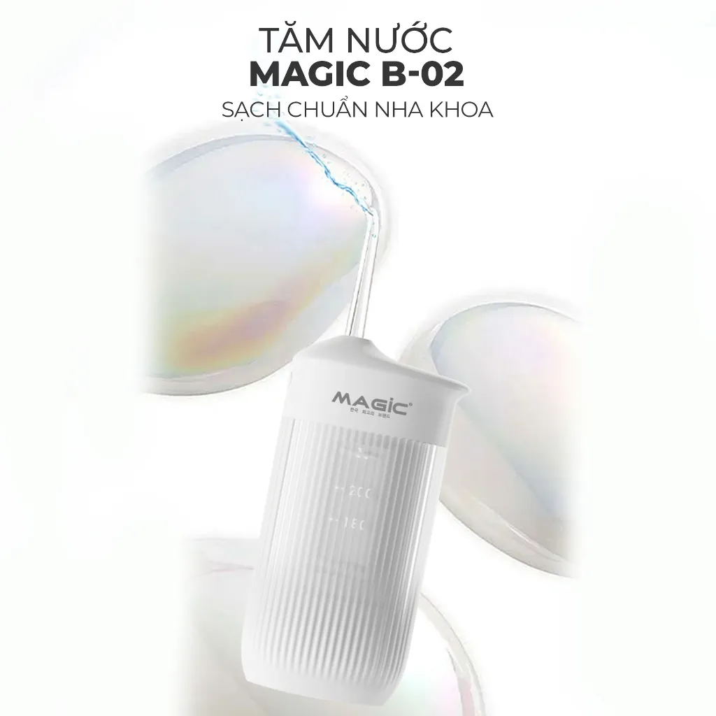 Ảnh Máy tăm nước Magic B-02, bảo hành 12 tháng. 2