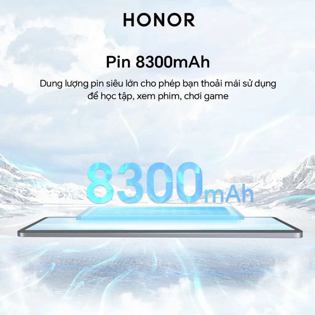 Ảnh Máy tính bảng HONOR Pad X8a 4GB+128GB | Màn hình TFT LCD 11" 90Hz | Pin 8300mAh | BH 13 tháng 4