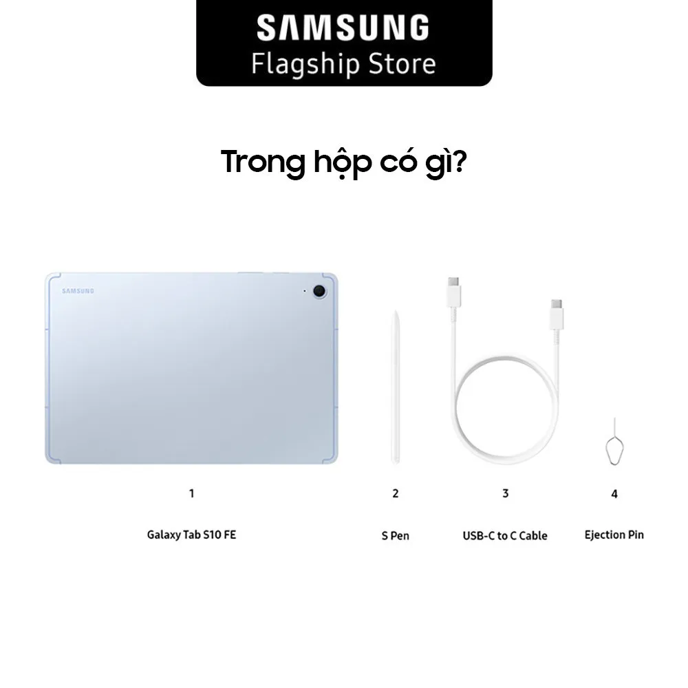 Ảnh Máy tính bảng Samsung Galaxy Tab S10 FE Wifi 128GB 3