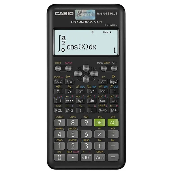 Ảnh Máy tính Casio FX 570ES PLUS NEW chính hãng dành cho học sinh 3