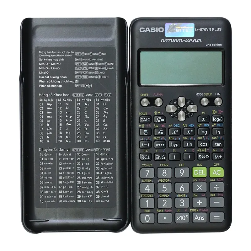 Ảnh Máy tính Casio FX-570VN Plus New (2nd Edition) dành cho học sinh cấp 2 và cấp 3 chuyên dụng phòng thi và thi đại học 3
