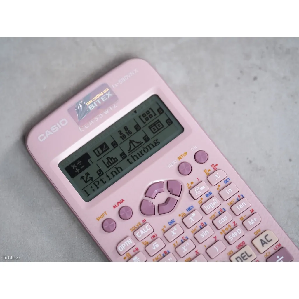 Ảnh Máy tính Casio FX-580VN X dành cho học sinh cấp 3, bảo hành 7 năm 4