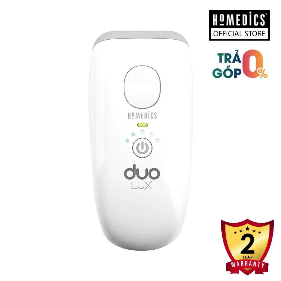 Ảnh Máy triệt lông cá nhân công nghệ kép IPL&AFT, cảm biến màu da tự động Homedics Duo LUX IPL HH390 1