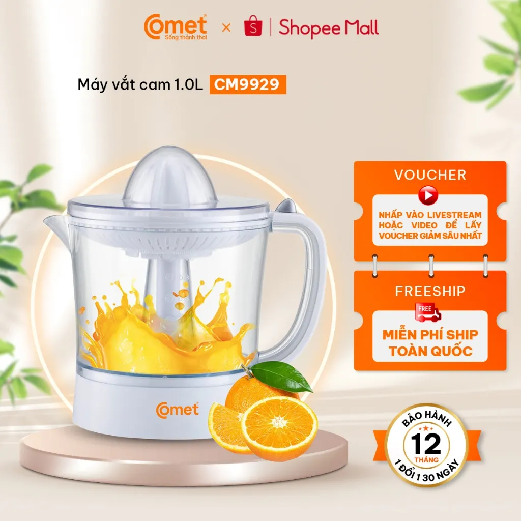 Ảnh Máy vắt cam 1000ml COMET - CM9929 1
