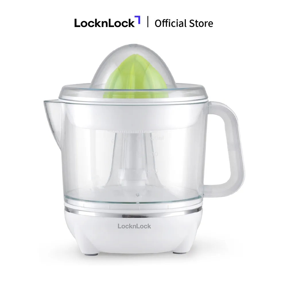 Ảnh Máy vắt cam, chanh, bưởi, quýt, màu trắng Lock&Lock Citrus Juicer EJJ231 700ml 1